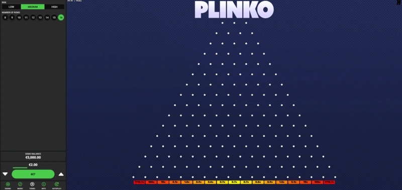 Plinko slot demo