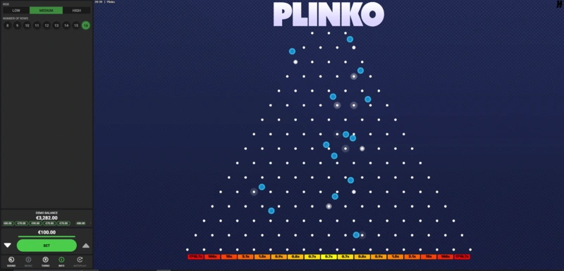 Plinko slot demo